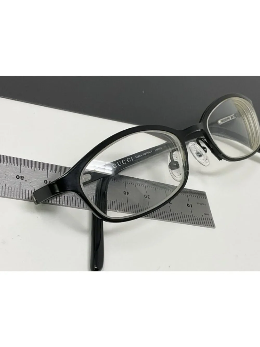 GUCCI GG 1646 003 49 [] 18 Black Eyeglasses Frames Only Italy
